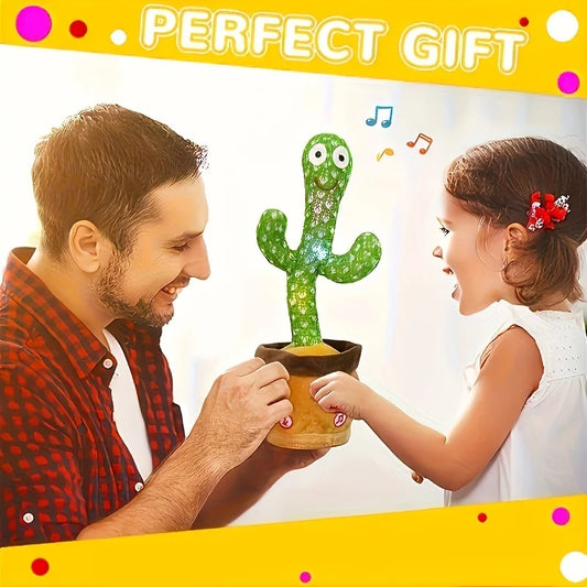 Talking & Singing Cactus Toy | Interactive Singing Toy for Kids