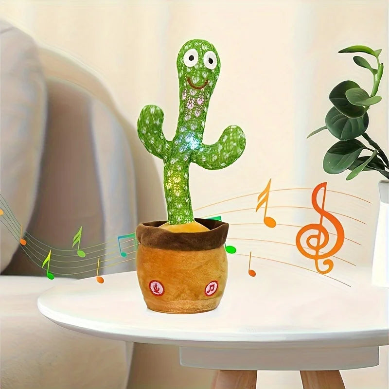Talking & Singing Cactus Toy | Interactive Singing Toy for Kids