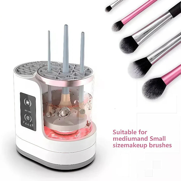 Electric Makeup Brush Cleaner – Clean & Dry Brushes in Seconds