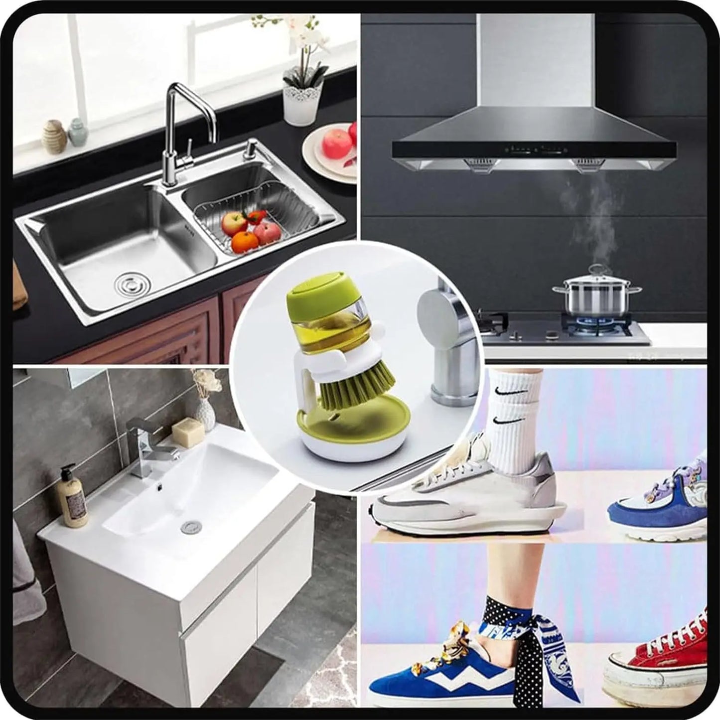 Magic Kitchen Brush | Multi-Purpose Kitchen Cleaning Brush