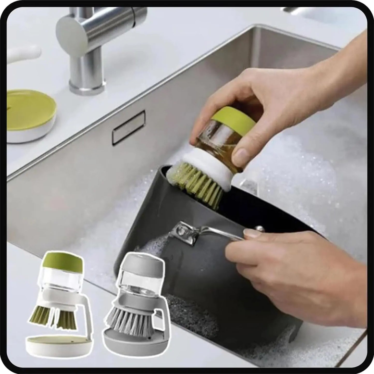 Magic Kitchen Brush | Multi-Purpose Kitchen Cleaning Brush
